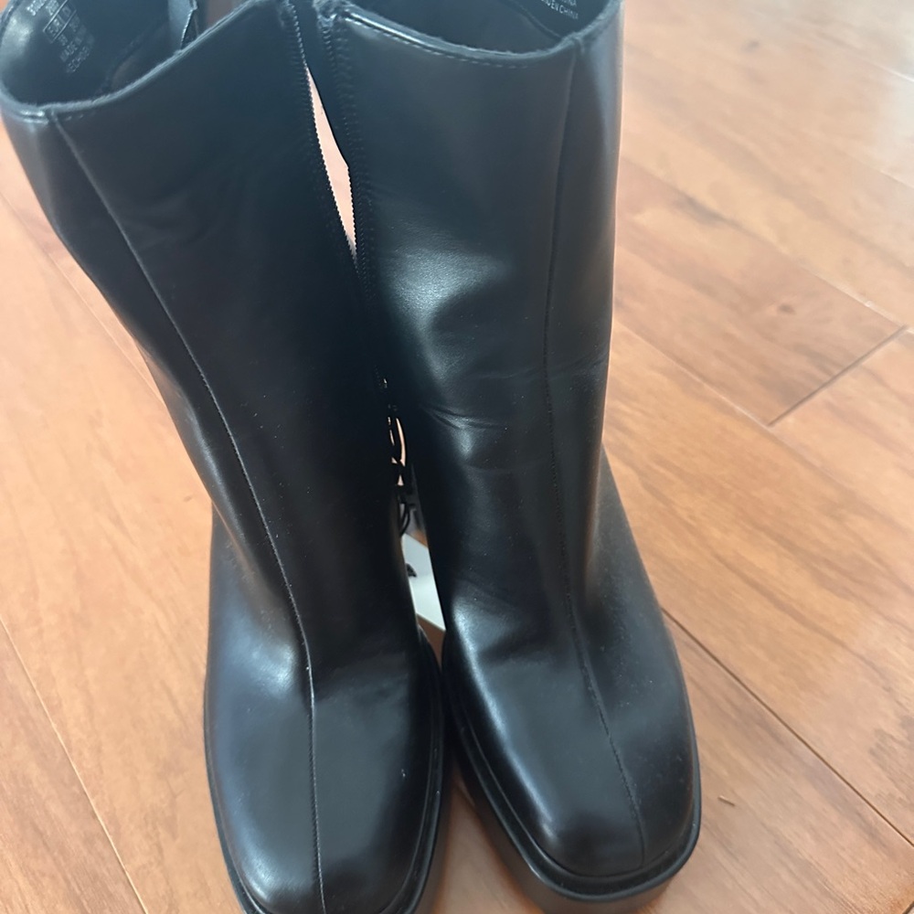 Zara platform boots